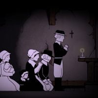 The Pilgrims worshipped in secret