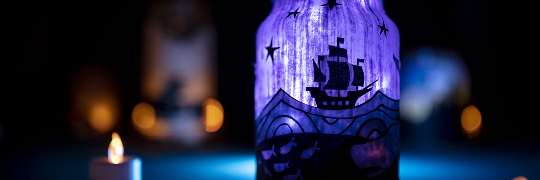 One Small Candle Lantern