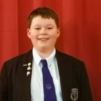Lucas Artiss from Gainsborough will march a million steps next month