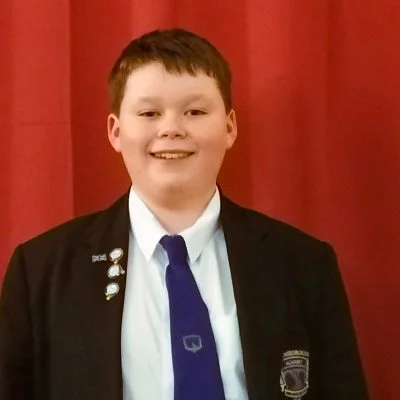Lucas Artiss from Gainsborough will march a million steps next month