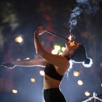 Fire Eater at Illuminate Gainsborough