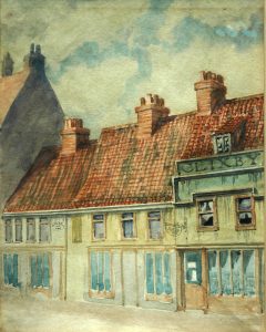 Market Street 1923 - Karl Wood Art Town Trail