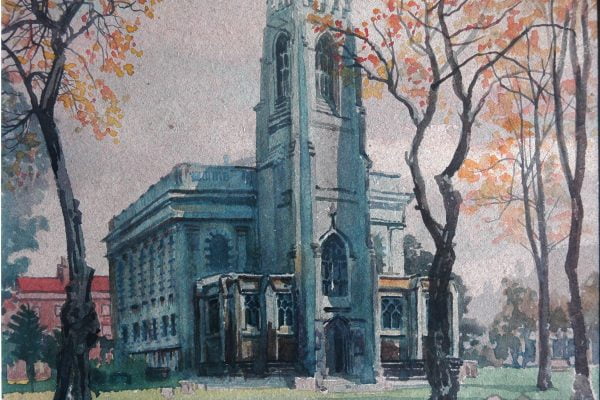 All Saints Church West Front 1942