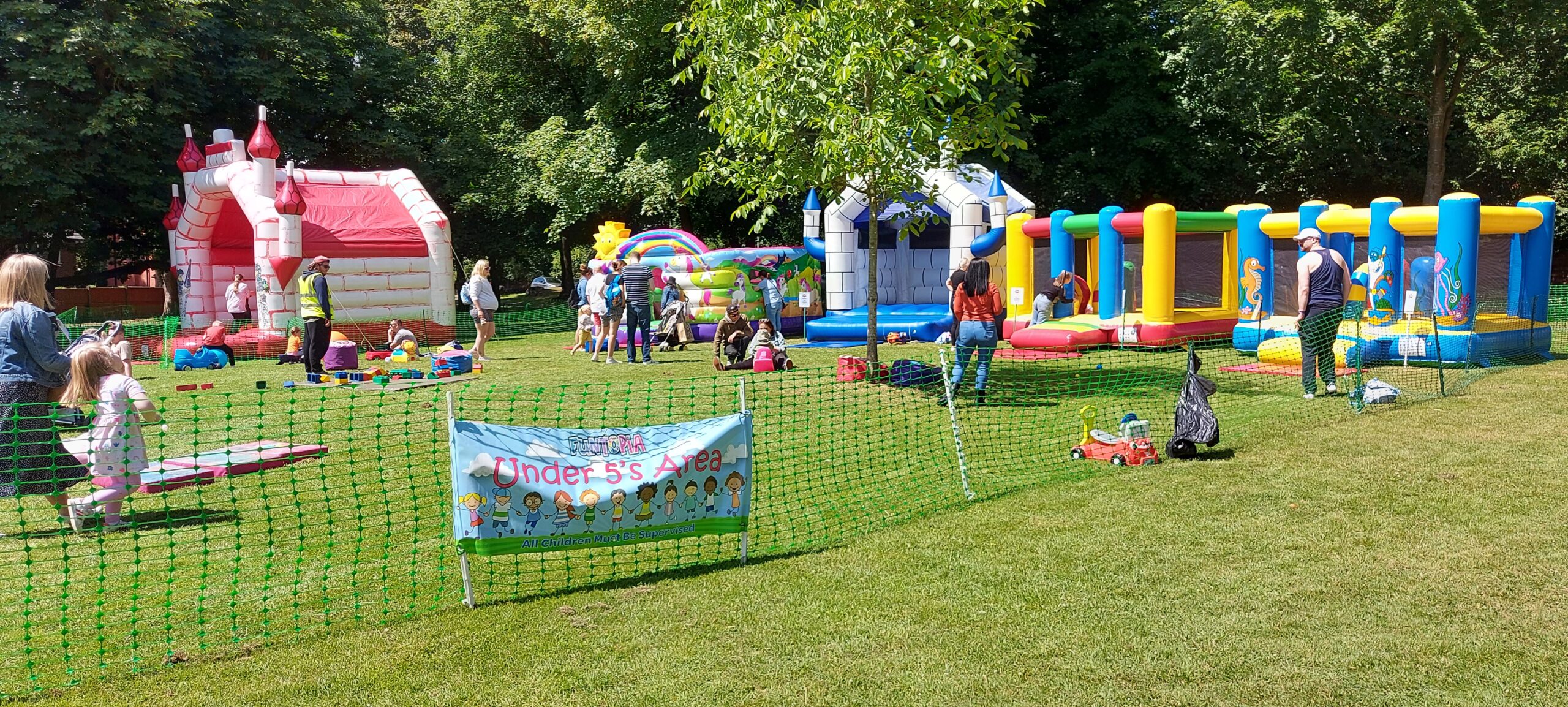 Under 5s area at Funtopia