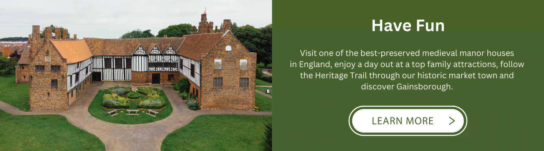 Have fun and explore Gainsborough and the surrounding area this Christmas period