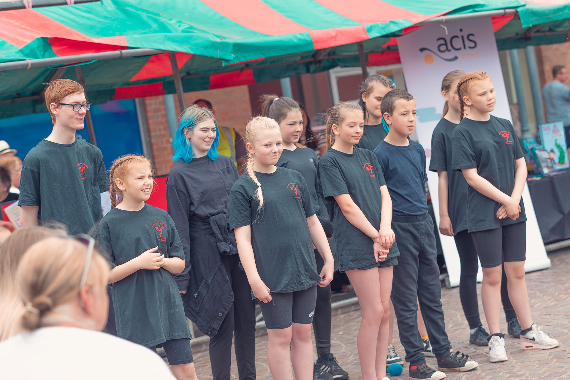 Local choir groups performing at the Revive Festival