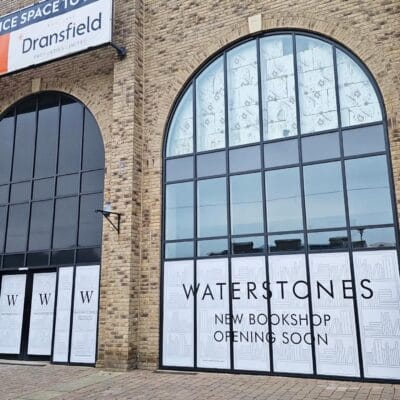 Waterstones in Marshalls Yard is set to open this Spring.