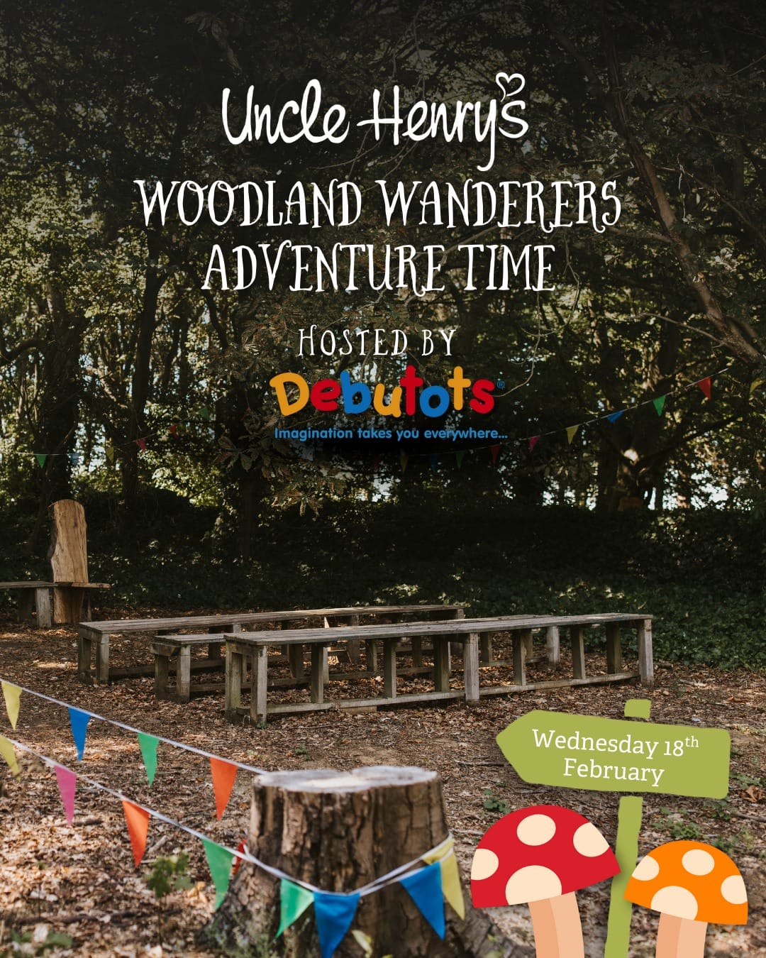 Woodland Wonderers this half term at Uncle Henry's near Gainsborough