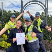 Marshall's Yard celebrates Gold Award at the East Midlands in Bloom Awards for the second-year running.